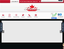 Tablet Screenshot of carcanada.com